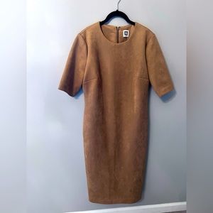 Anne Klein size 12 tan dress